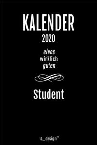 Kalender 2020 für Studenten