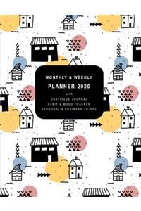 Monthly & Weekly Planner 2020