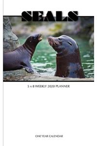 Seals 5 x 8 Weekly 2020 Planner