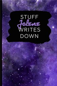 Stuff Jolene Writes Down