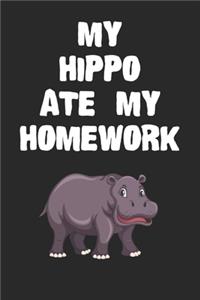 My Hippo Ate My Homework Notebook