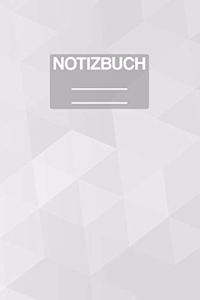 Notizbuch A5 Muster Silber Weiss Abstrakt Abstract