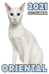 Oriental 2021 Cat Calendar