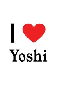 I Love Yoshi: Yoshi Designer Notebook