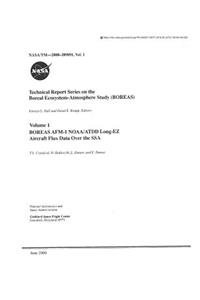 Boreas Afm-1 Noaa/Atdd Long-EZ Aircraft Flux Data Over the Ssa