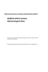 Boreas Afm-6 Surface Meteorological Data