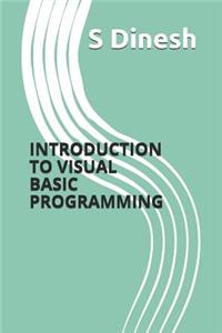 Introduction to Visual Basic Programming