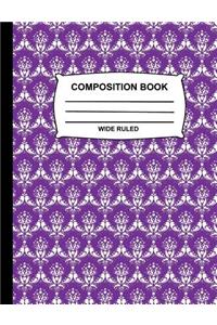 Composition Book Wide Ruled