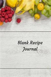 Blank Recipe Journal