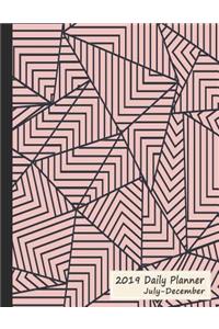 2019 Daily Planner July - December