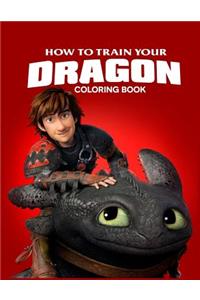 How to Train Your Dragon Coloring Book