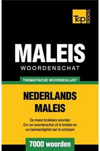 Thematische woordenschat Nederlands-Maleis - 7000 woorden