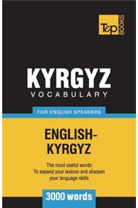 Kyrgyz vocabulary for English speakers - 3000 words