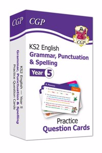 KS2 English Practice Question Cards: Grammar, Punctuation & Spelling - Year 5