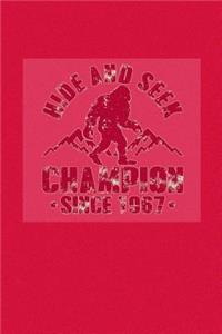 Hide and Seek Champion Since 1967