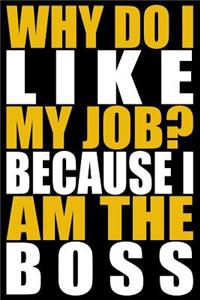 Why Do I Like My Job? Because I Am the Boss