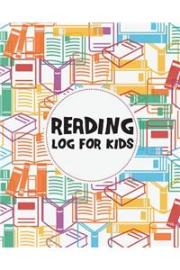 Reading Log For Kids