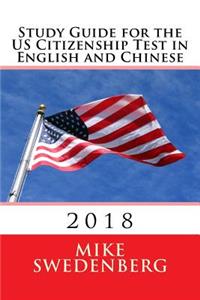 Study Guide for the US Citizenship Test in English and Chinese