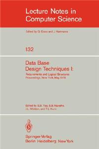 Data Base Design Techniques I