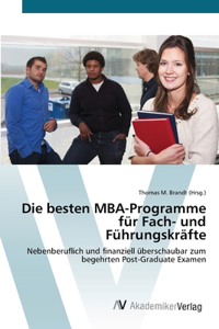 besten MBA-Programme für Fach- und Führungskräfte