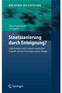 Staatssanierung Durch Enteignung?