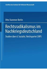 Rechtsradikalismus Im Nachkriegsdeutschland