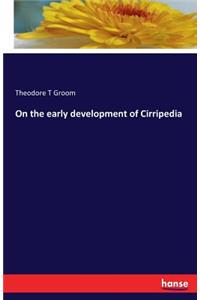 On the early development of Cirripedia