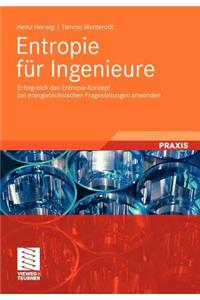 Entropie Für Ingenieure: Erfolgreich Das Entropie-Konzept Bei Energietechnischen Fragestellungen Anwenden