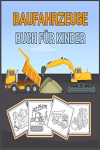 Baufahrzeuge Buch für Kinder