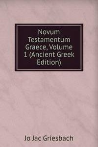 Novum Testamentum Graece, Volume 1 (Ancient Greek Edition)