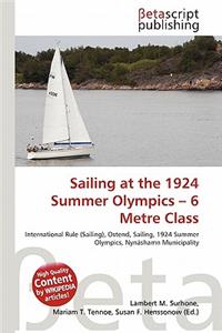 Sailing at the 1924 Summer Olympics - 6 Metre Class