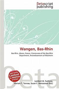 Wangen, Bas-Rhin