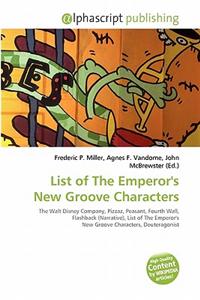 List of the Emperor's New Groove Characters