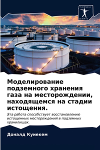 Моделирование подземного хранения газа н