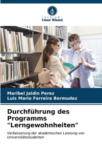 Durchführung des Programms 