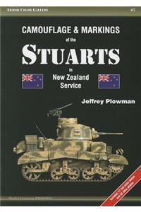 Camouflage & Markings of the Stuarts in New Zealand Service