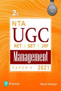 NTA UGC(NET/SET/JRF) Paper 2- Management | 2021 | Second Edition | By Pearson