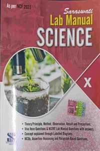Saraswati Lab Manual Science Class 10 As per NCF 2023