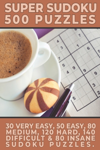 Super Sudoku - 500 puzzles