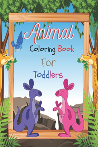 Animal Coloring Book For Toddlers