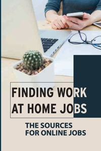 Finding Work At Home Jobs