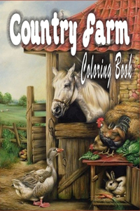 Country Farm Coloring Book