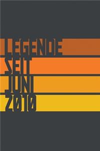Legende seit Juni 2010