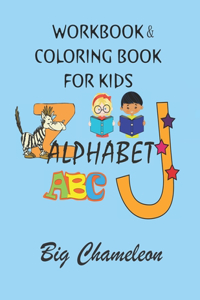 Alphabet Workbook & Coloring for kids