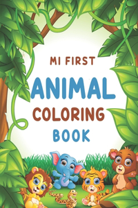 My First Animal Coloring Book