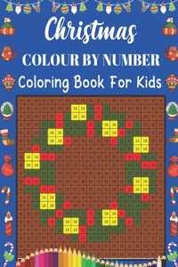 Christmas Colour By Number Coloring Book For Kids