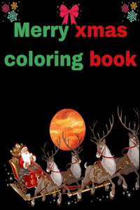 Merry Xmas Coloring Book