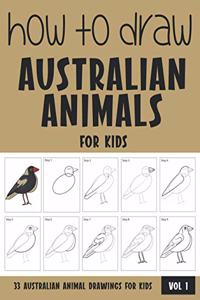 How to Draw Australian Animals for Kids