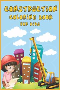 Construction Coloring Book for Kids