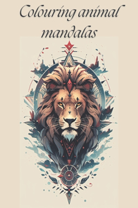 Colouring animal mandalas